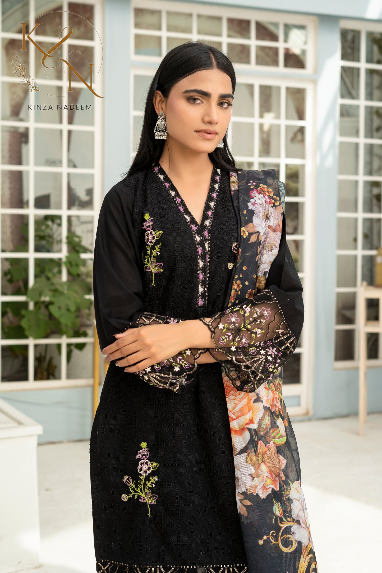 Mehvar Embroided 3 -PC
