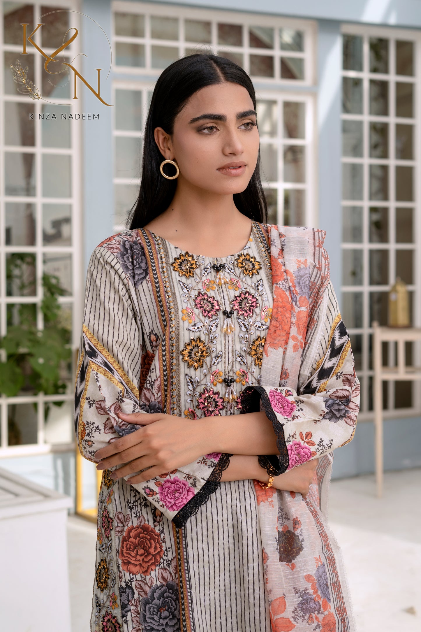 Zarnish Printed 3-PC