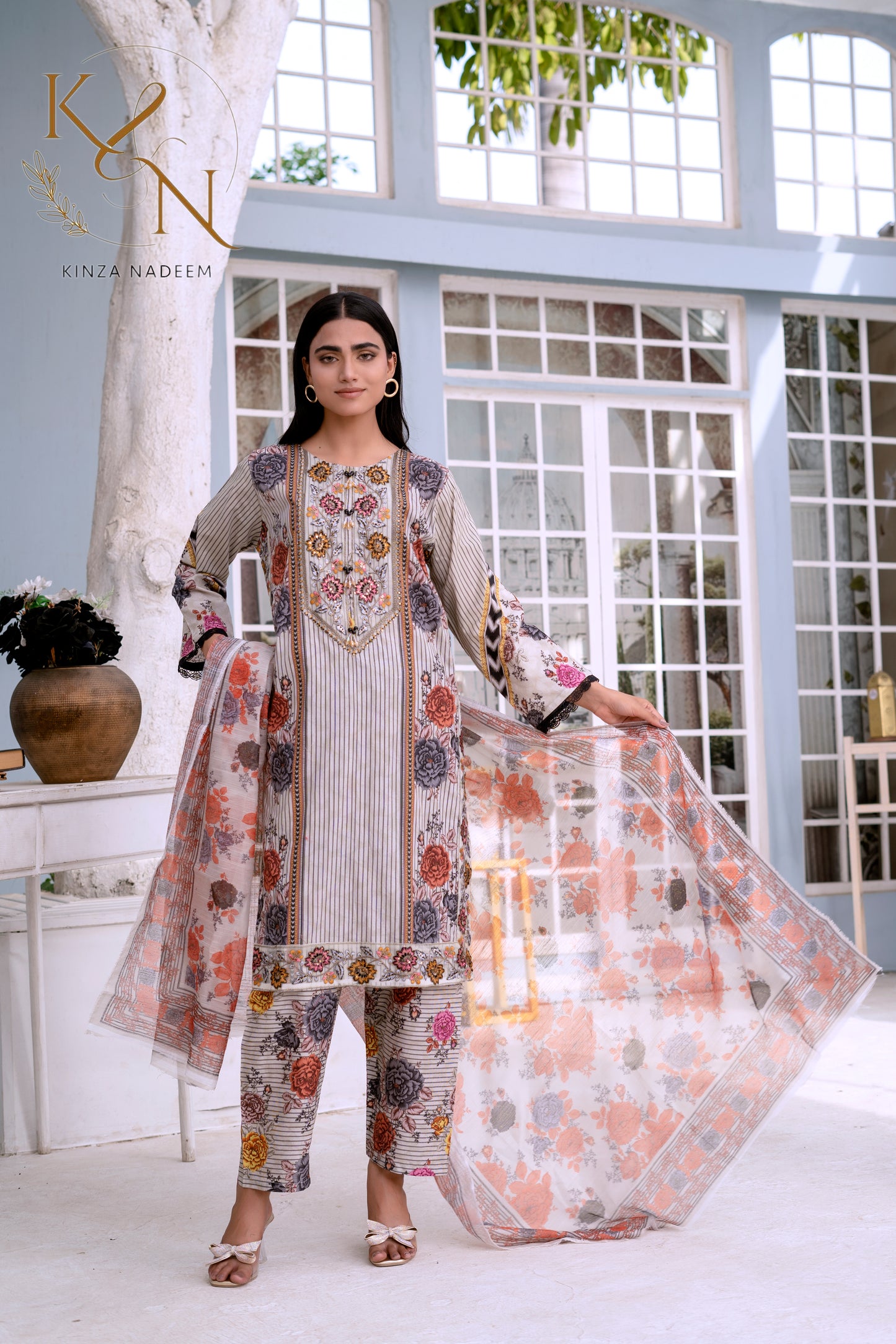 Zarnish Printed 3-PC