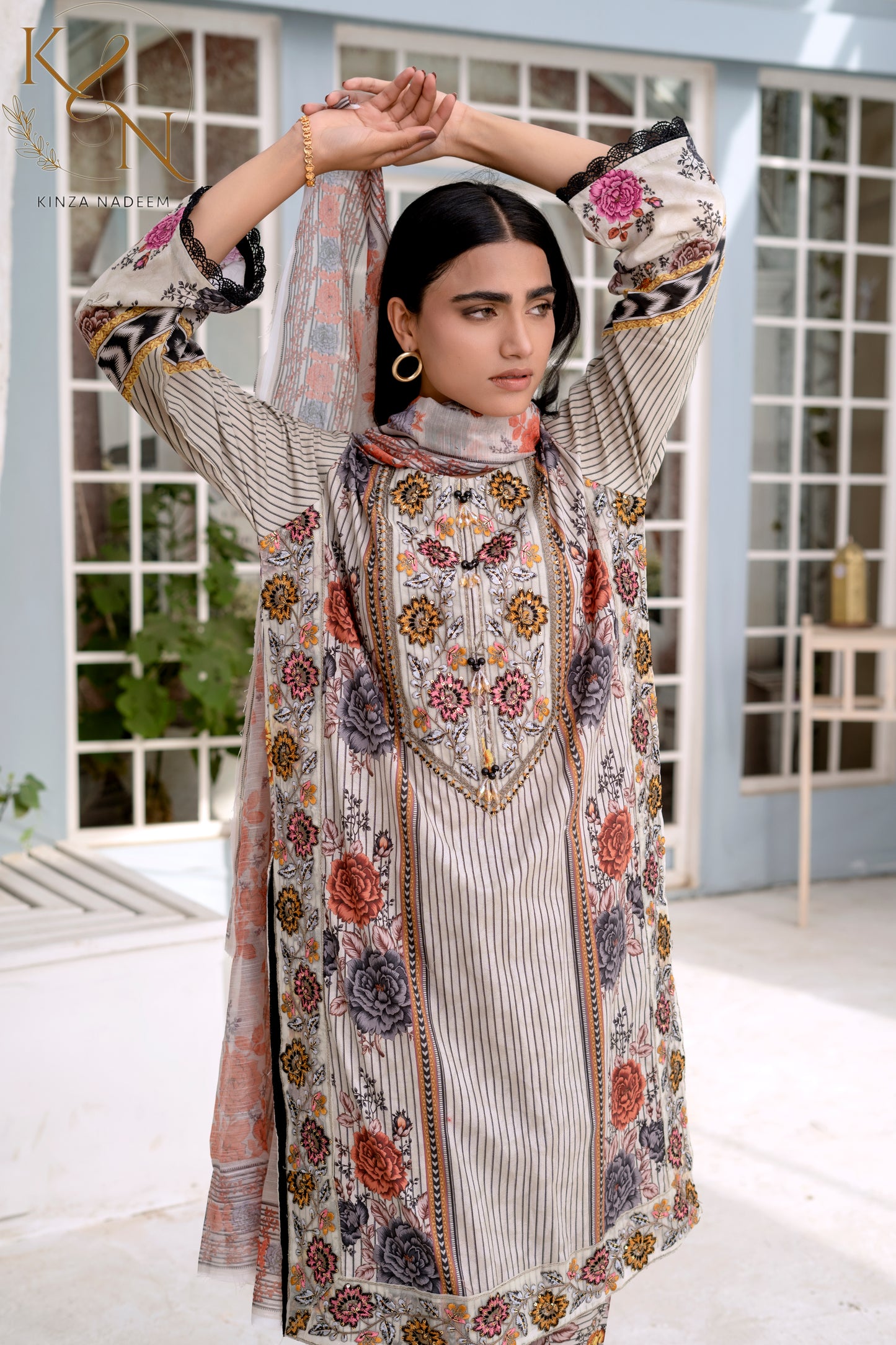 Zarnish Printed 3-PC