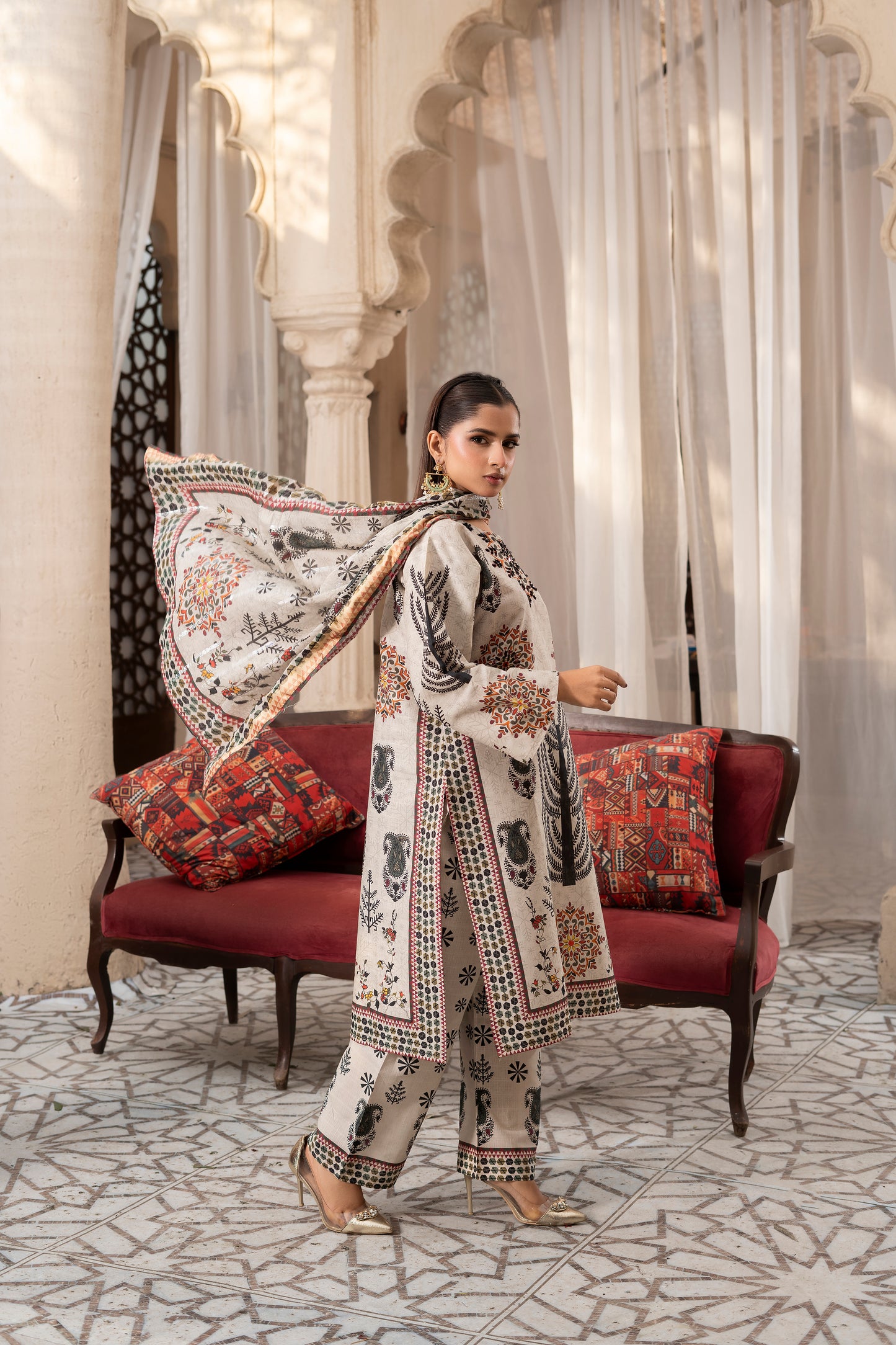 3-PC PRINTED LAWN