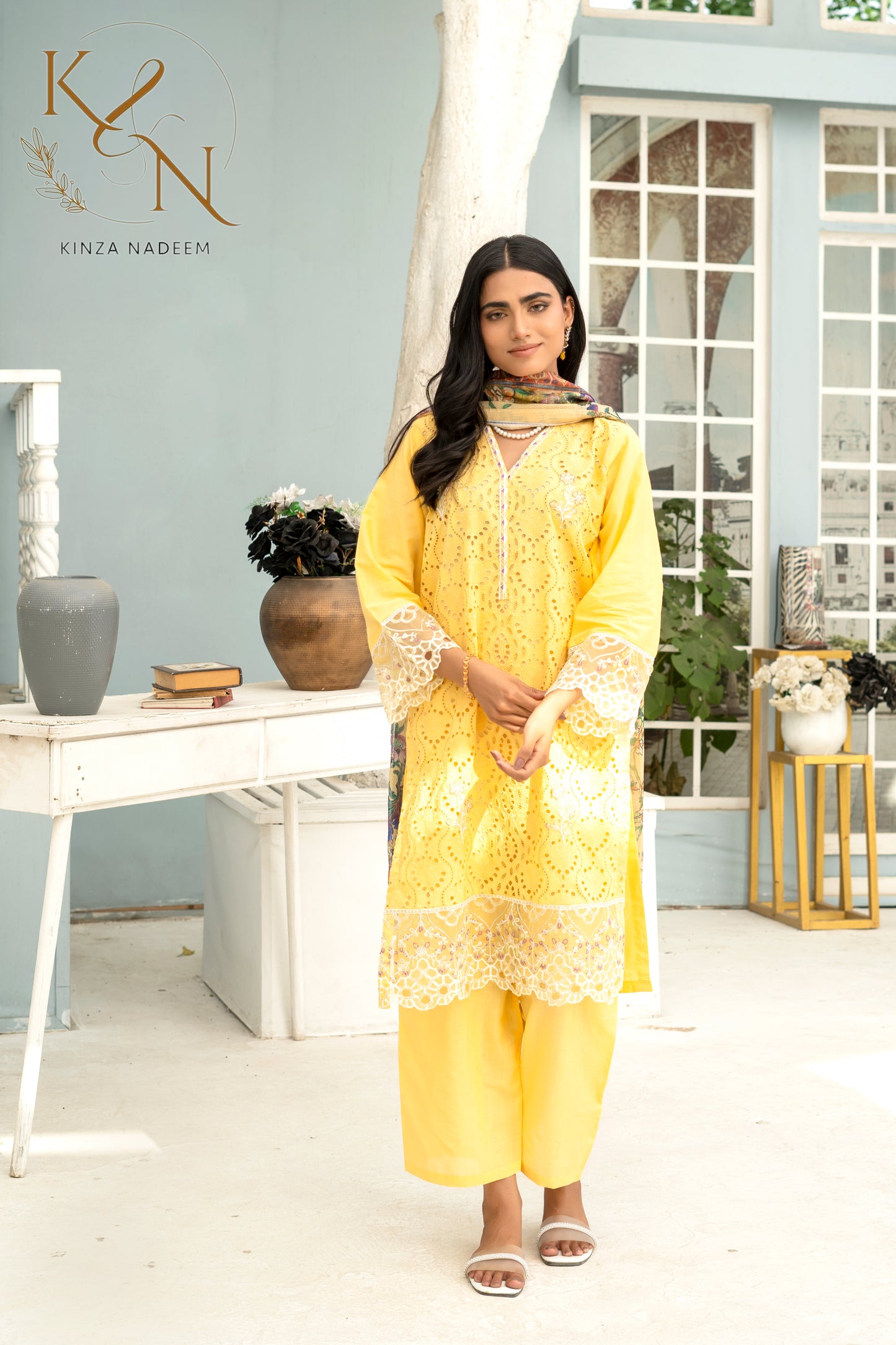 Zaib Embroided 3-PC