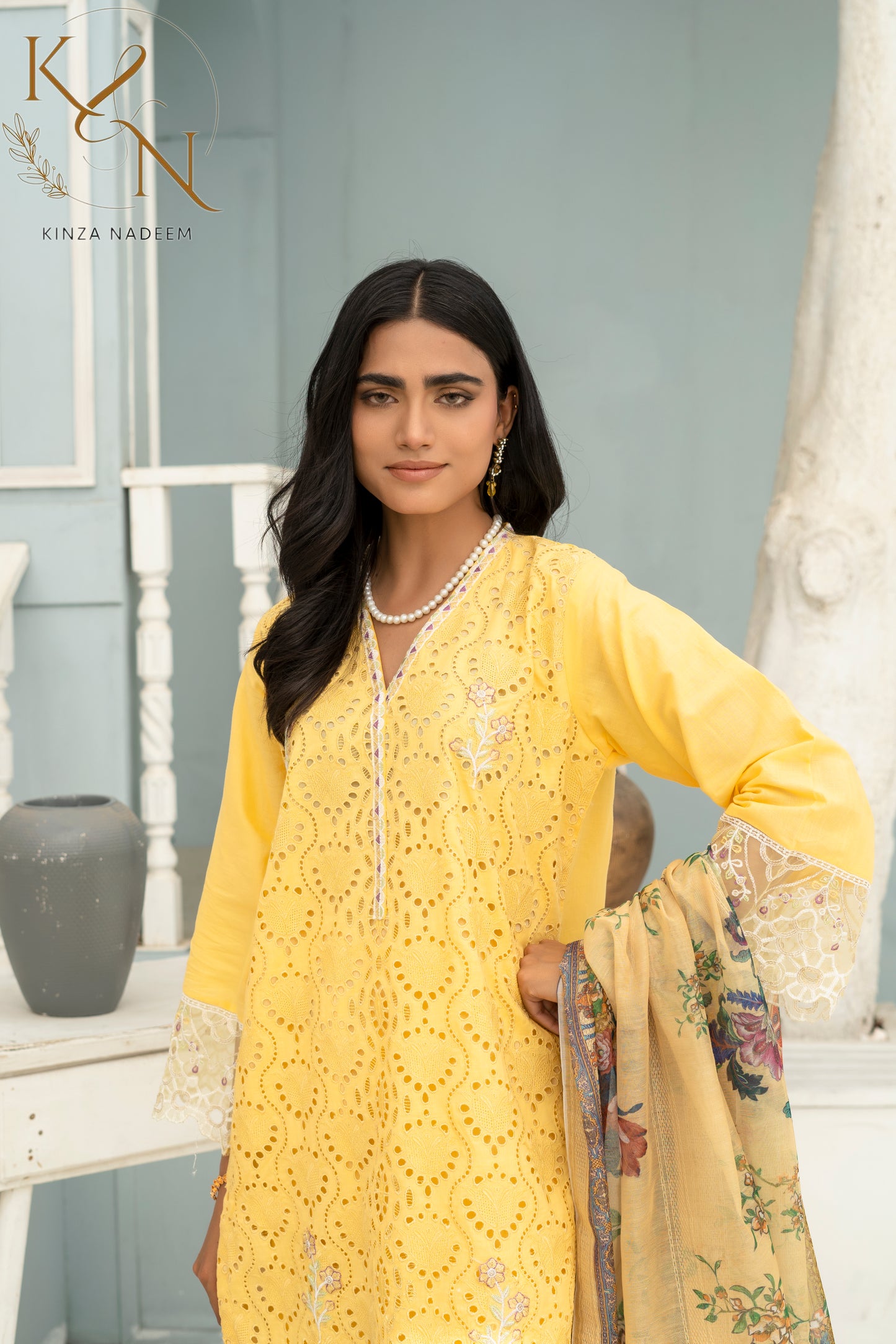 Zaib Embroided 3-PC