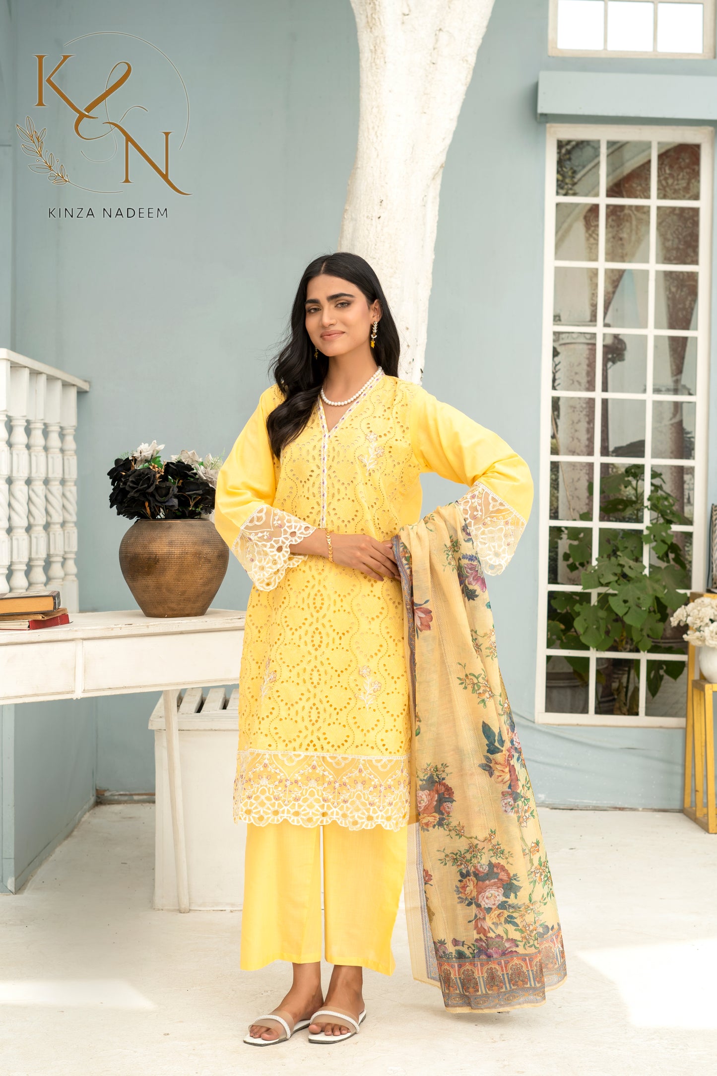 Zaib Embroided 3-PC