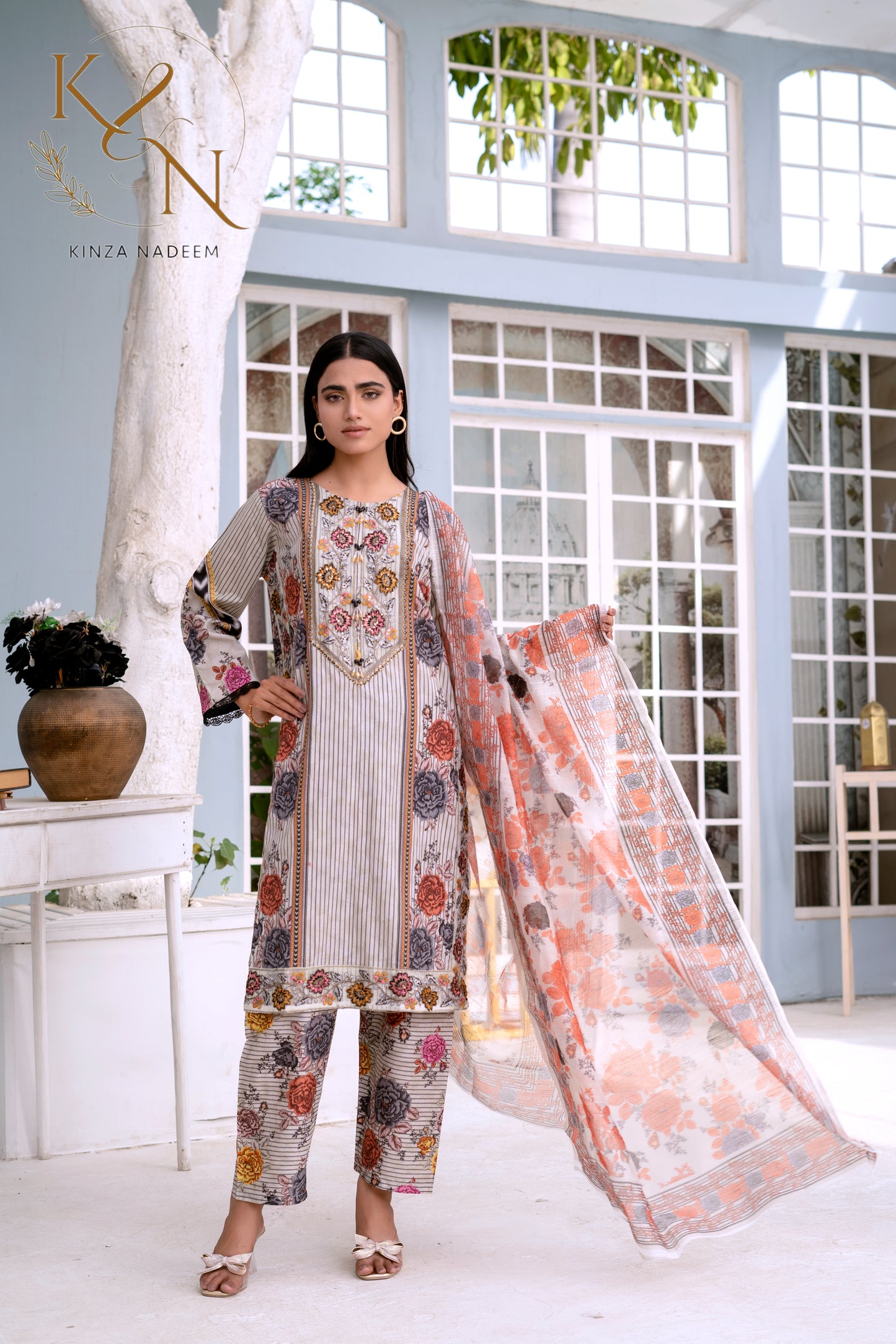 Zarnish Printed 3-PC