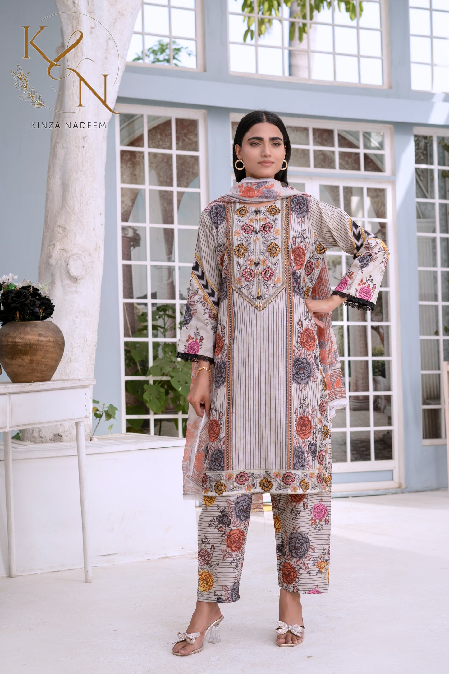 Zarnish Printed 3-PC