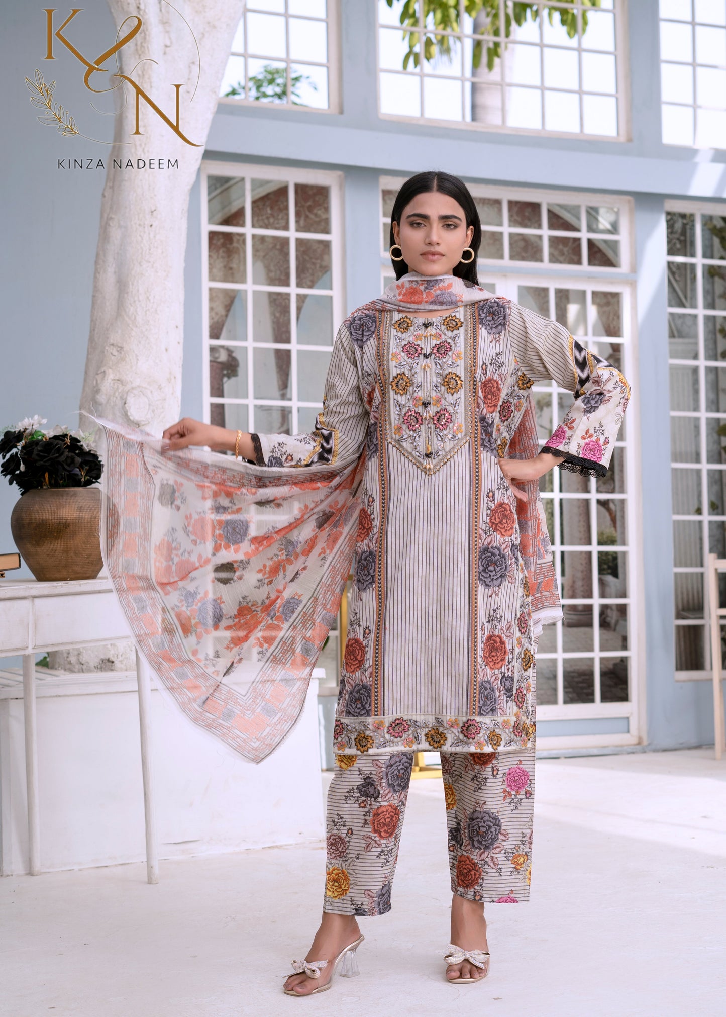 Zarnish Printed 3-PC