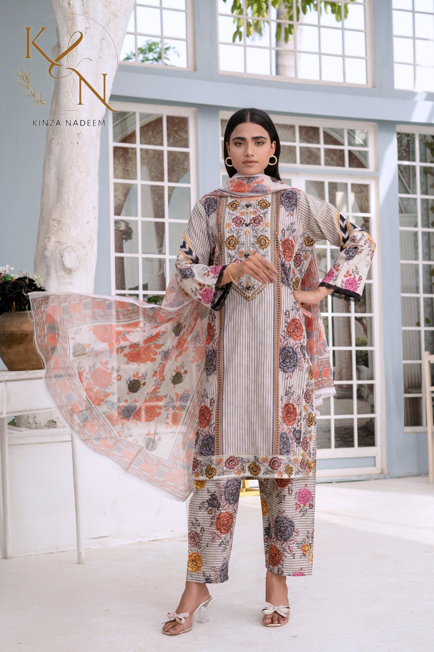 Zarnish Printed 3-PC